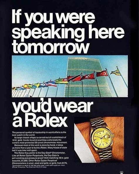 best rolex commercial|vintage rolex advertisements.